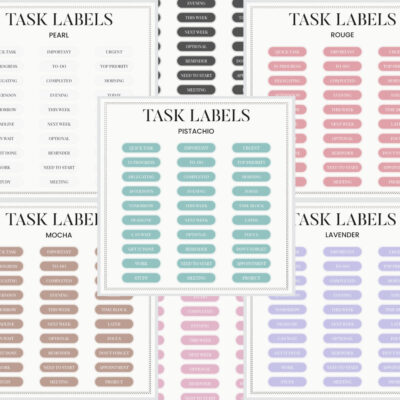 Label stickers vol-2